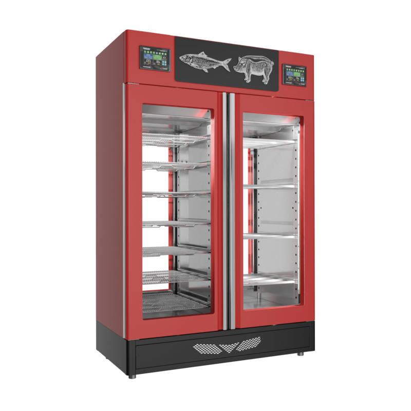 Stagionello® Salami Curing Device Combo 100+100 Kg Salami/fish 2 GLASSES - Image 3