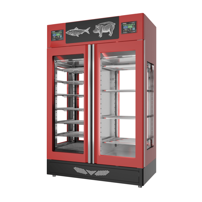 Stagionello® Salami Curing Device Combo 100+100 Kg Salami/fish 4 glasses