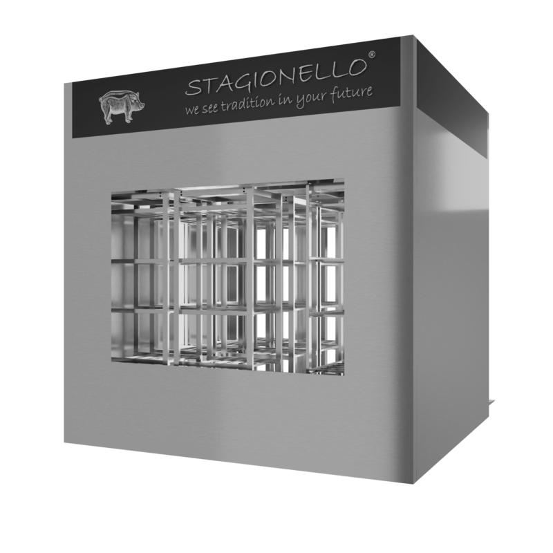 Stagionello® Salami Curing Device 1200 Kg Walk-In 2 GLASSES - Image 4