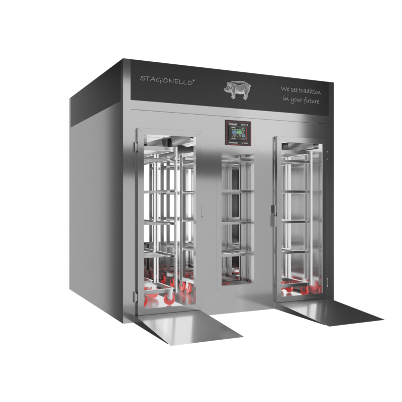 Stagionello® Salami Curing Device 1200 Kg Walk-In 2 GLASSES - Image 3