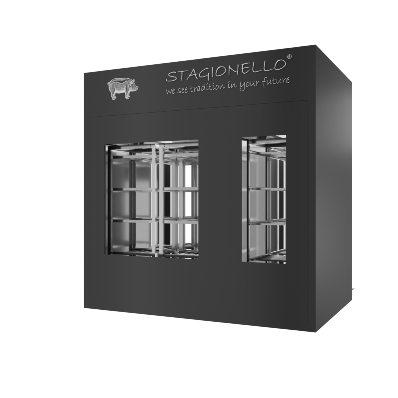 Stagionello® Salami Curing Device 200/600 Kg Walk-in 2 GLASSES - Image 2