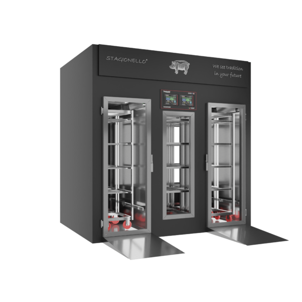 Stagionello® Salami Curing Device 200/600 Kg Walk-in 2 GLASSES