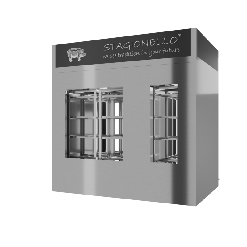Stagionello® Salami Curing Device 200/600 Kg Walk-in 2 GLASSES - Image 4