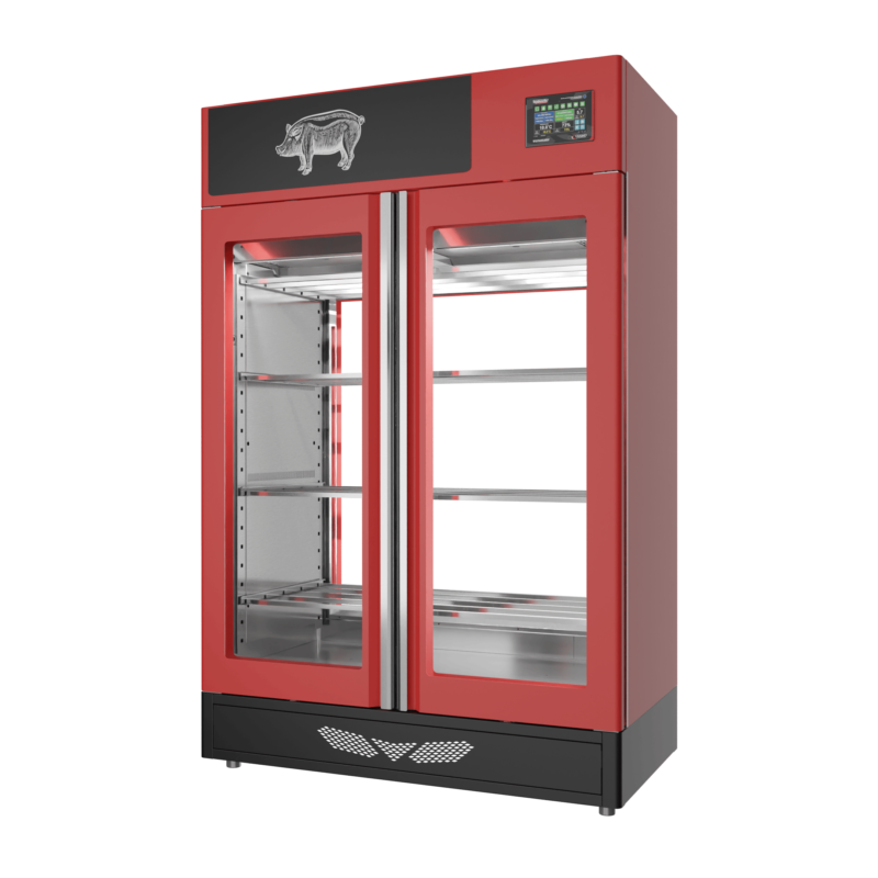 Stagionello® Salami Curing Device 200 Kg 2 GLASSES