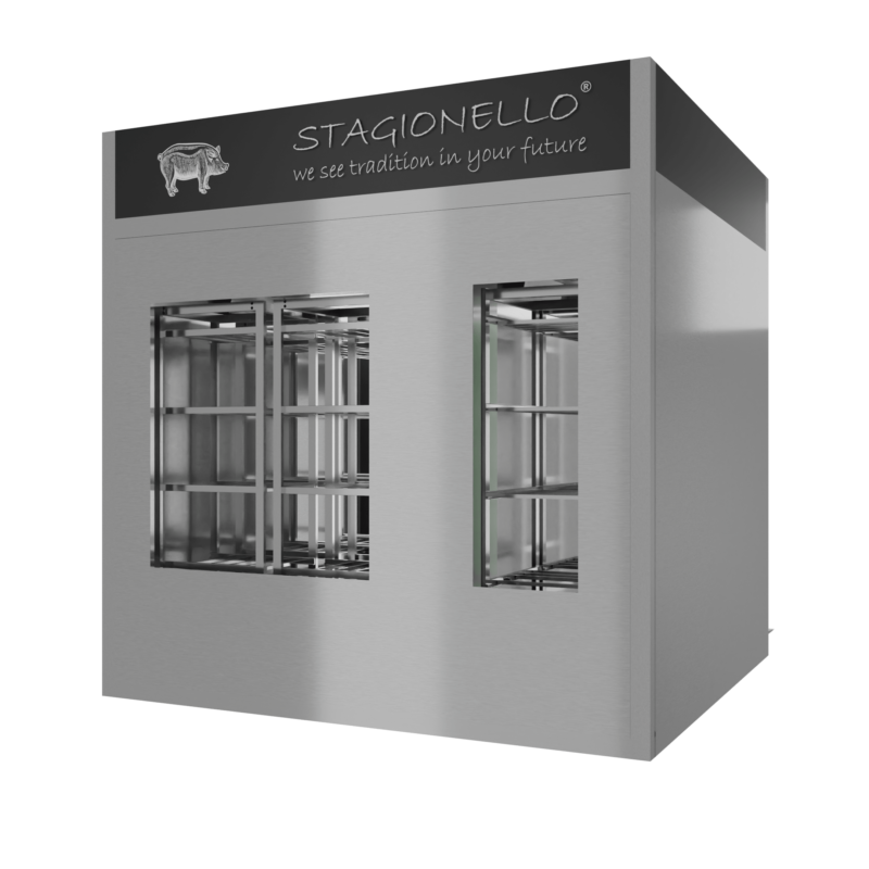 Stagionello® Salami Curing Device 300/900 Kg Walk-In 2 GLASSES - Image 4