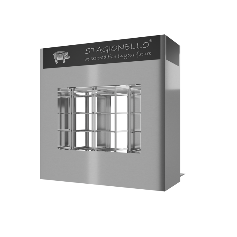 Stagionello® Salami Curing Device 400 Kg Walk-in 2 glasses - Image 4