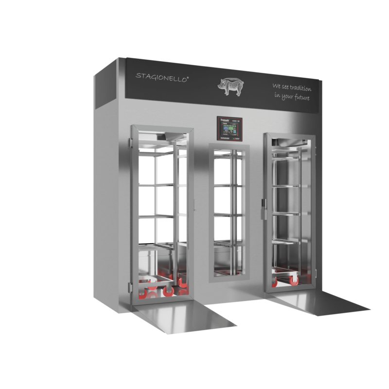 Stagionello® Salami Curing Device 400 Kg Walk-in 2 glasses - Image 3