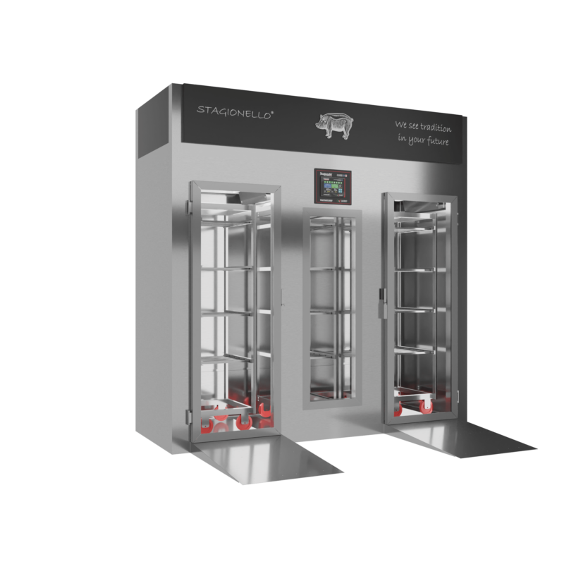 Stagionello® Salami Curing Device 400 Kg Walk-in GLASS DOOR - Image 2