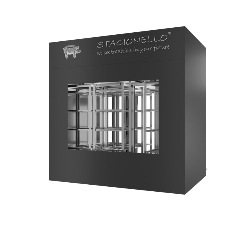 Stagionello® Salami Curing Device 800 Kg Walk-in 2 GLASSES - Image 2