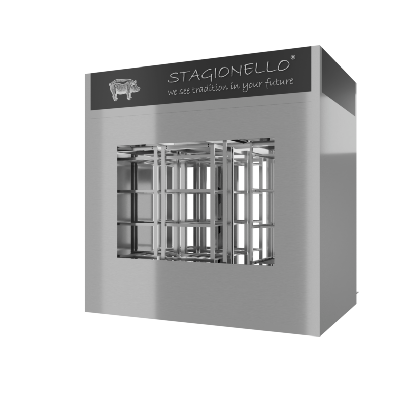 Stagionello® Salami Curing Device 800 Kg Walk-in 2 GLASSES - Image 4
