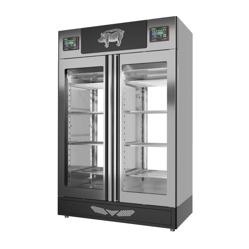 Stagionello® Salami Curing Device Twin 100+100 Kg 2 glasses - Image 7