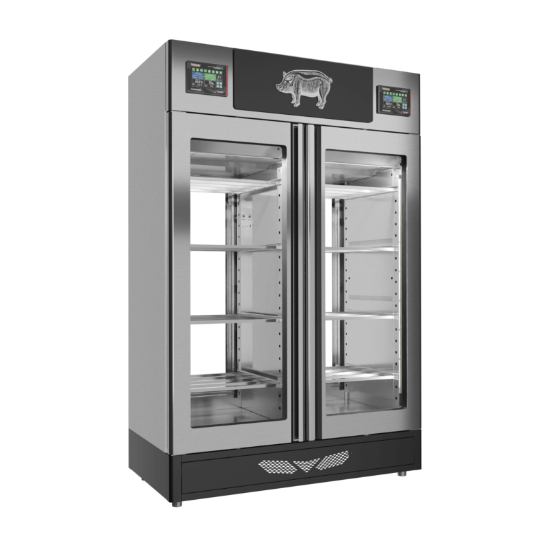 Stagionello® Salami Curing Device Twin 100+100 Kg 2 glasses - Image 9