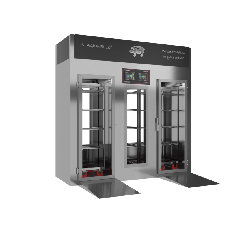 Stagionello® Salami Curing Device 100/300 Kg Walk-in 2 glasses - Image 3
