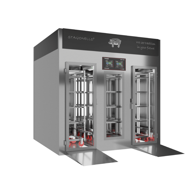 Stagionello® Salami Curing Device 300/900 Kg Walk-In 2 GLASSES - Image 3