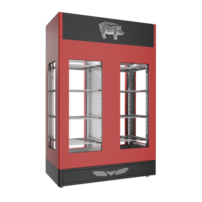 Stagionello® Salami Curing Device Twin 100+100 Kg 4 glasses - Image 6