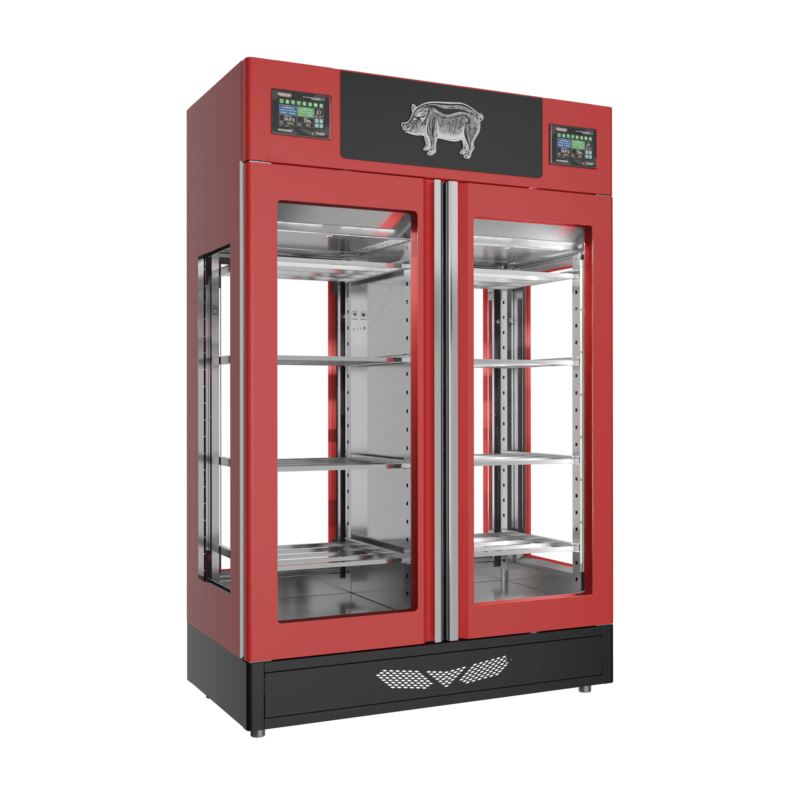 Stagionello® Salami Curing Device Twin 100+100 Kg 4 glasses - Image 3