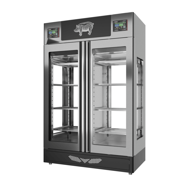 Stagionello® Salami Curing Device Twin 100+100 Kg 4 glasses - Image 7