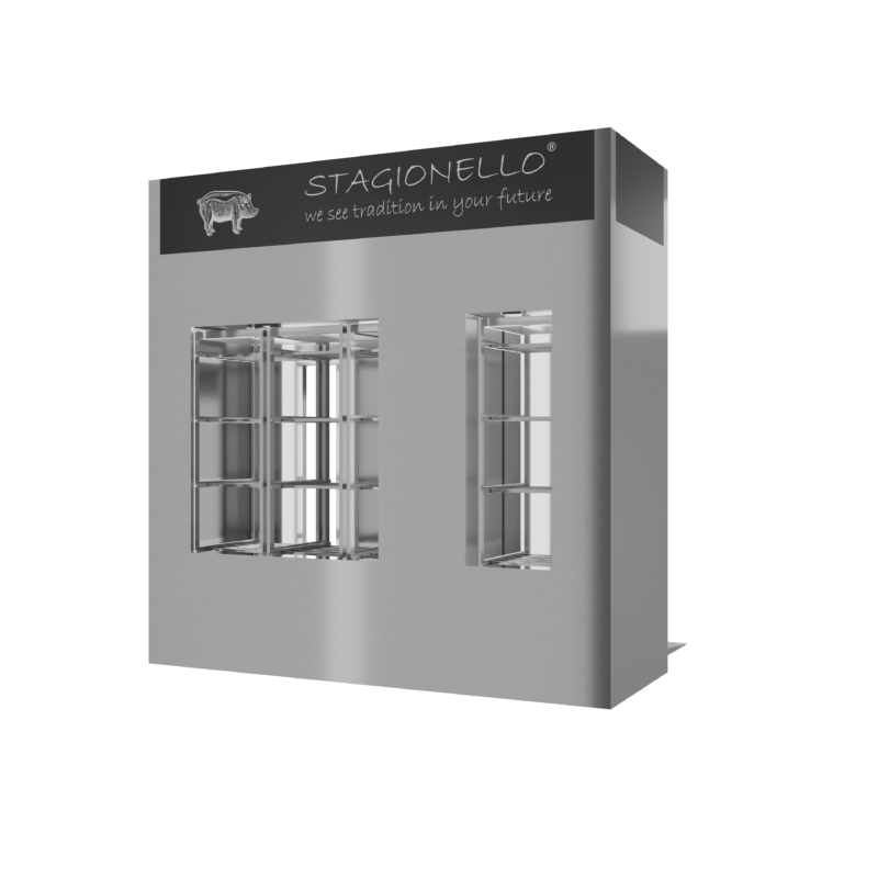 Stagionello® Salami Curing Device 100/300 Kg Walk-in 2 glasses - Image 4