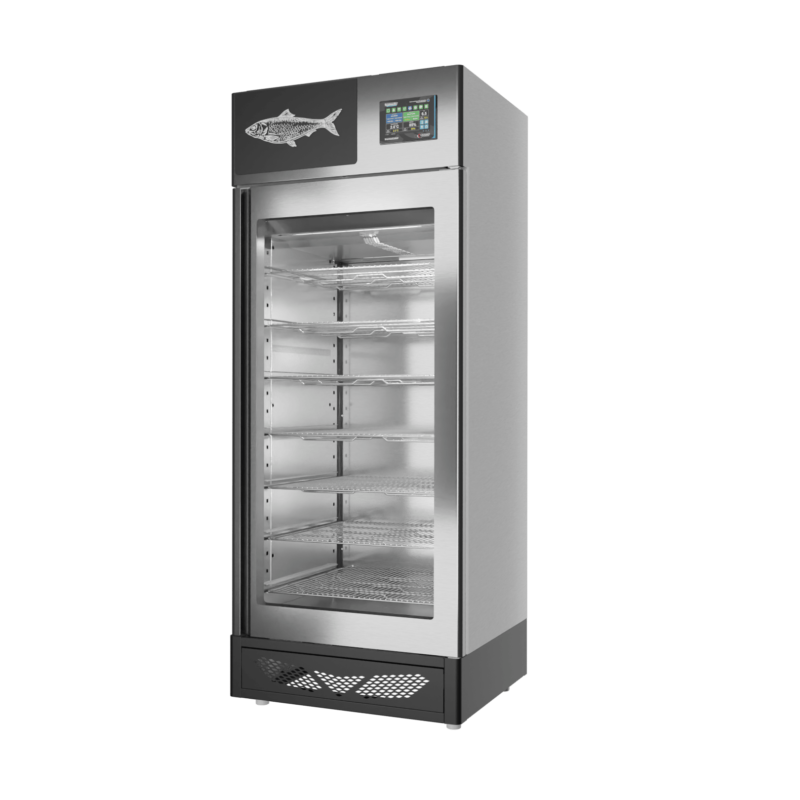 Stagionello® Fish Curing Device 150 Kg Glass Door - Image 4